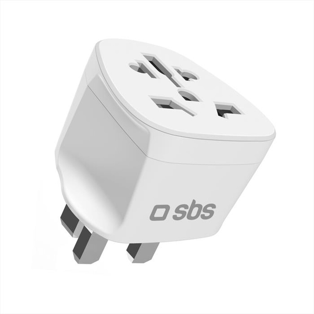 Immagine del prodotto SBS - Adattatore da presa muro UK a Universale-Bianco