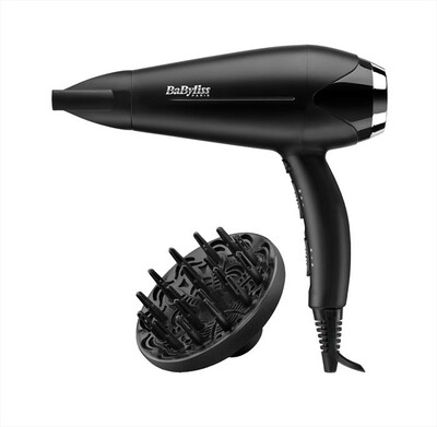BABYLISS - D572DE-Nero/Argento