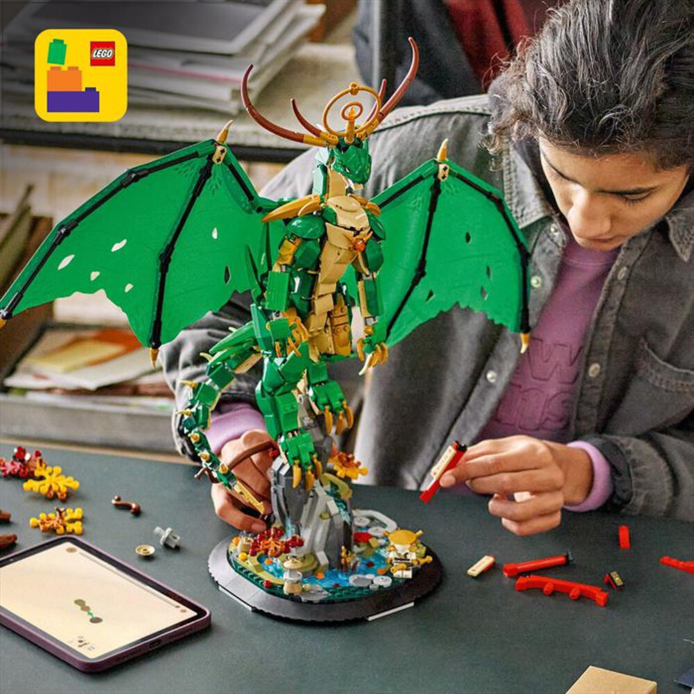 "LEGO - DRAGO-GUARDIANO-,"