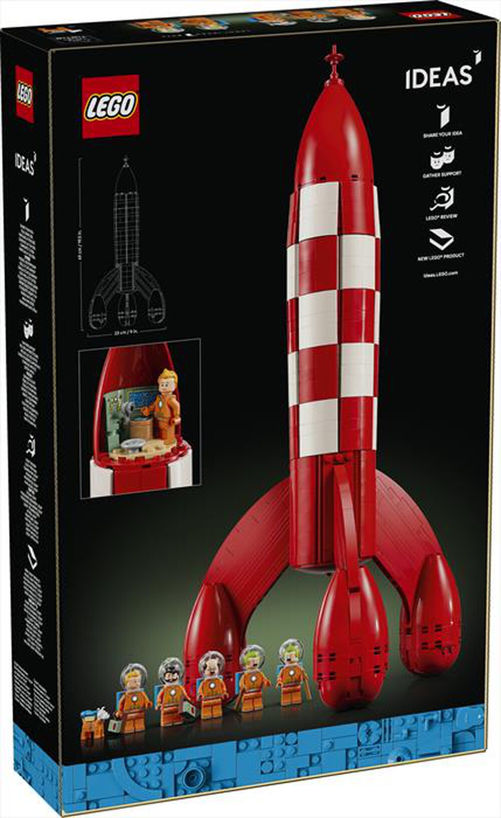 Immagine del prodotto LEGO - IDEAS Razzo lunare di Tintin - 21367