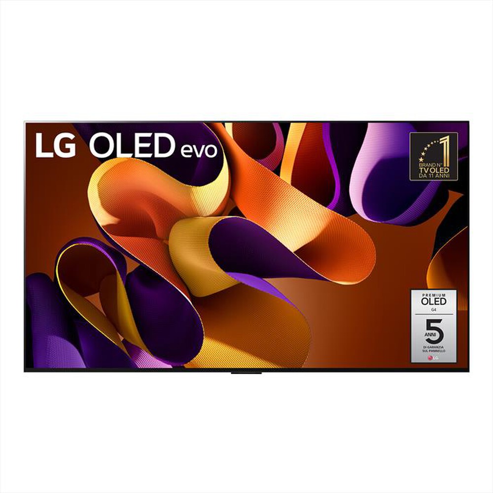 "LG - Smart TV OLED evo UHD 4K 65\" Serie G4 OLED65G45LW-Argento"