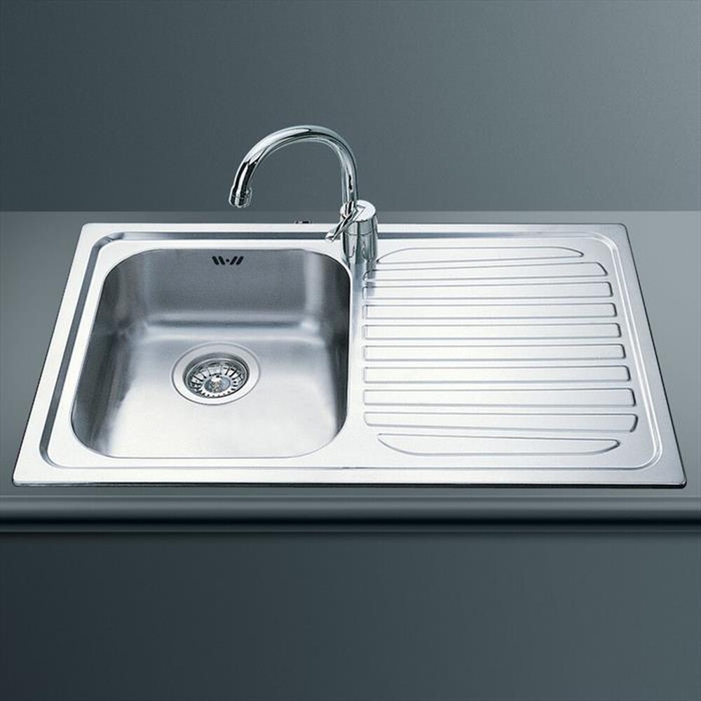 "SMEG - Lavello lineare SP791D-2 1 vasche-Acciaio Inox Satinato"