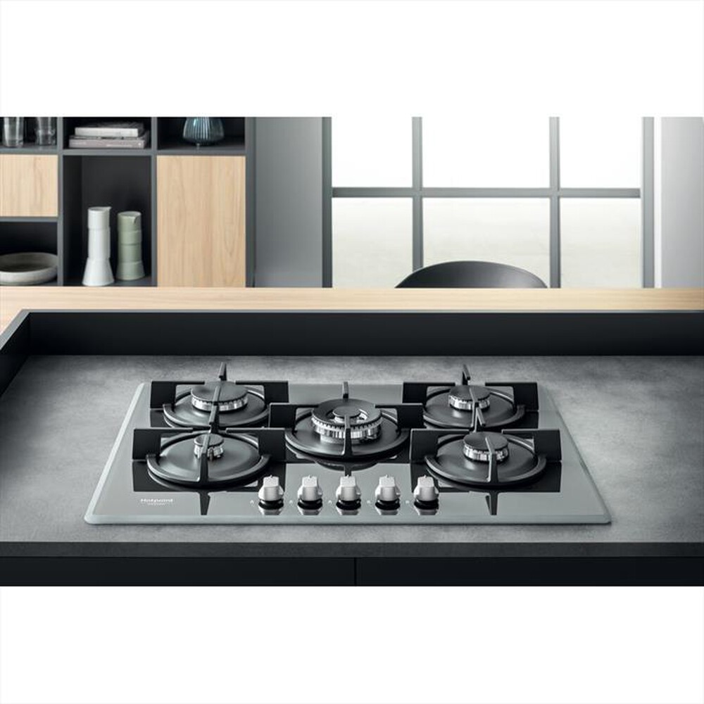 Immagine del prodotto HOTPOINT ARISTON - Piano cottura a gas HAGD 72S/ICE 5 fuochi 73cm