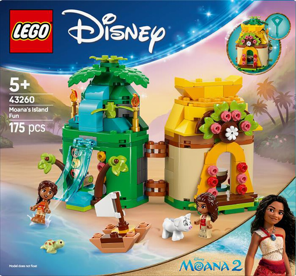 Immagine del prodotto LEGO - DISNEY Divertimento sull&rsquo;isola di Vaiana 43260
