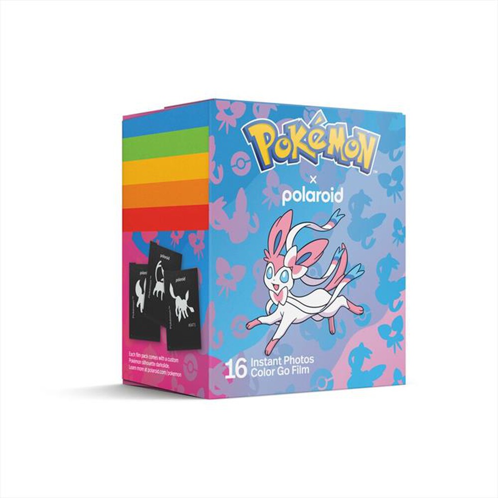 Immagine del prodotto POLAROID - 16 pellicole GO FILM COLOR DOPPIA - SYLVEON-Rosa viola