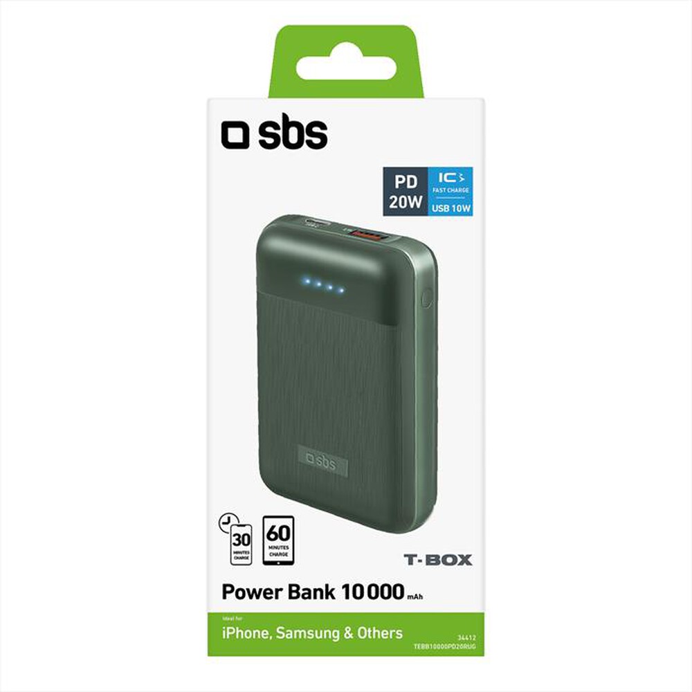 "SBS - TEBB10000PD20RUG-Verde"