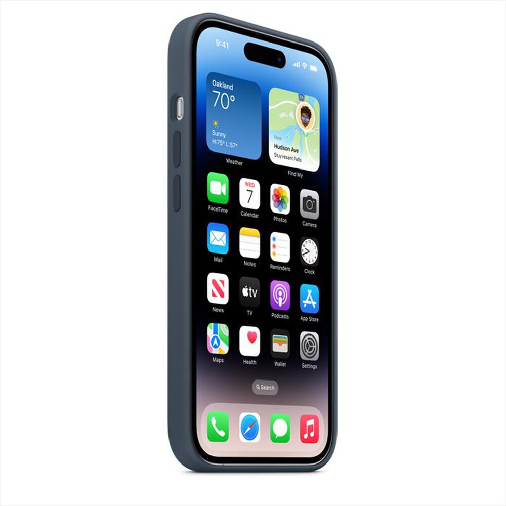 "APPLE - Custodia Magsafe in silicone per iPhone 14 Pro"