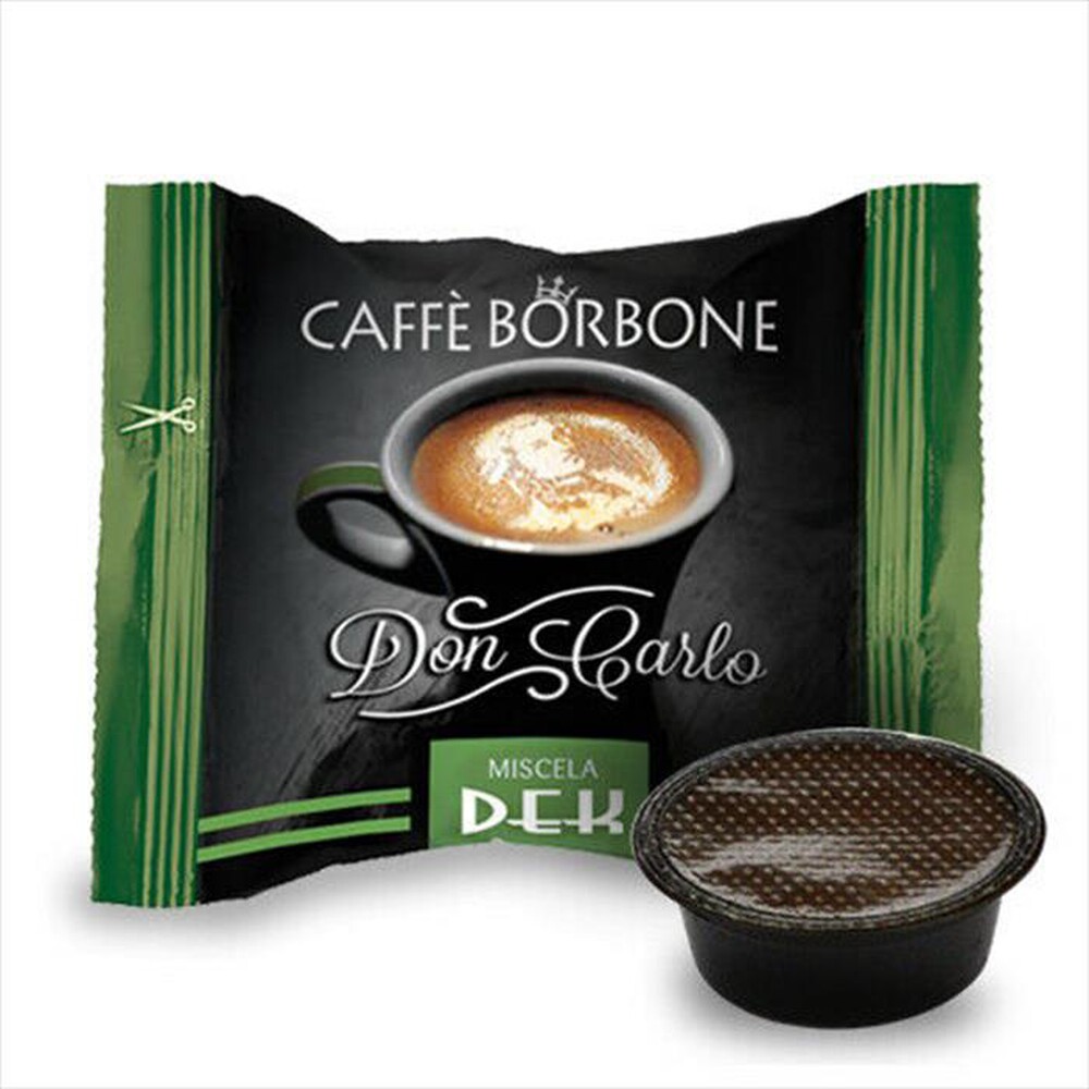 "CAFFE BORBONE - Don Carlo Miscela Verde/Dek"