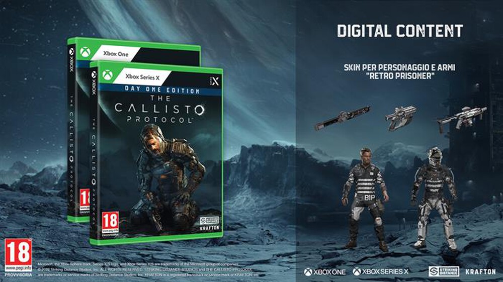"KRAFTON - THE CALLISTO PROTOCOL (DAY ONE EDITION) XBOX ONE"