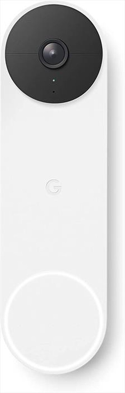 GOOGLE - NEST DOORBELL (A BATTERIA)-Snow
