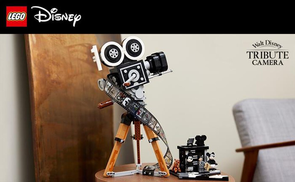 Immagine del prodotto LEGO - DISNEY CLASSIC Cinepresa omaggio Walt DISNEY 43230