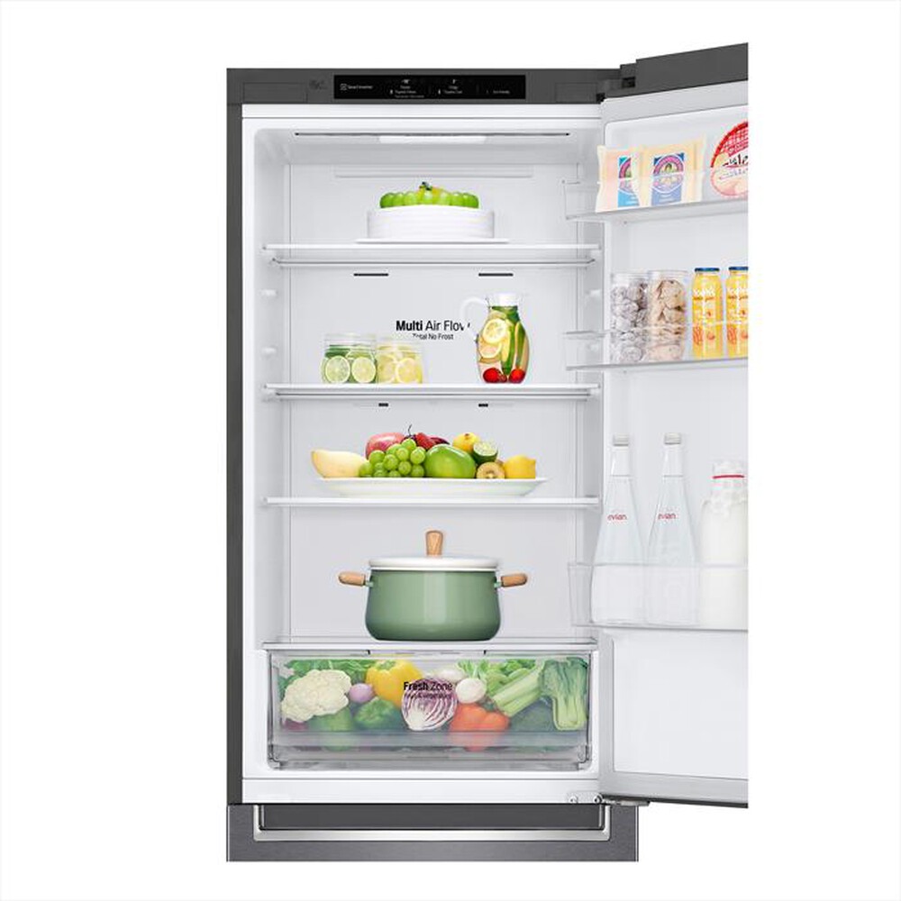 "LG - Frigorifero combinato GBP31DSLZN Classe E 341L-Dark Graphite"