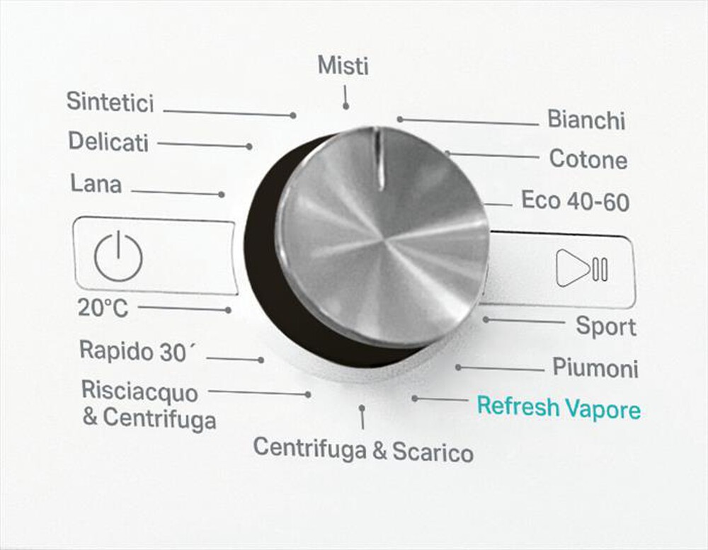 "WHIRLPOOL - Lavatrice FFB D96 BV IT 9 Kg Classe A-Bianco"