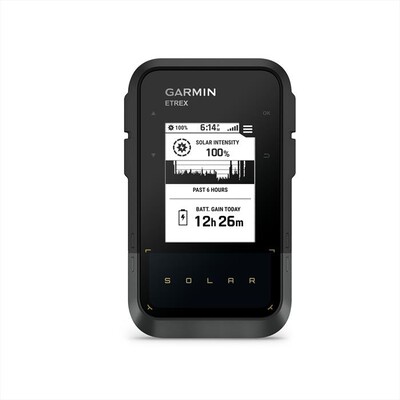 GARMIN - Navigatore portatile ETREX SOLAR-Nero / Nero