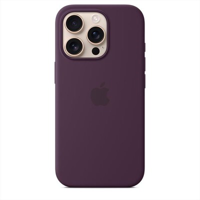 APPLE - Custodia MagSafe in silicone per iPhone 16 Pro-Prugna