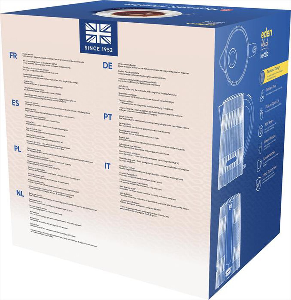 Immagine del prodotto RUSSELL HOBBS - Bollitore 27361-70 1,7L-NERO