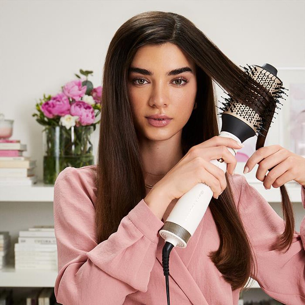 "BELLISSIMA IMETEC - MODELLATORE AD ARIA CALDA AIR WONDER-Oro, Bianco"