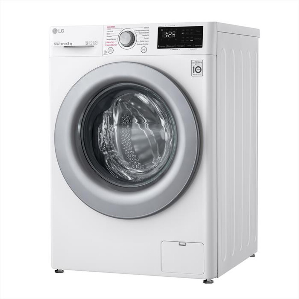 "LG - Lavatrice F2WV3S7S4E 7 Kg Classe D-White"