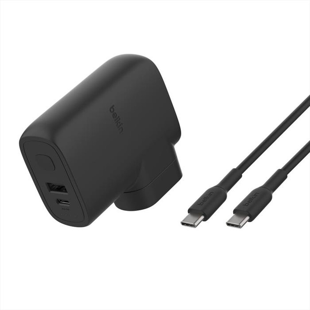 "BELKIN - CARICABATTERIA DA MURO E DA VIAGGIO 25W + 5K PB-Nero"