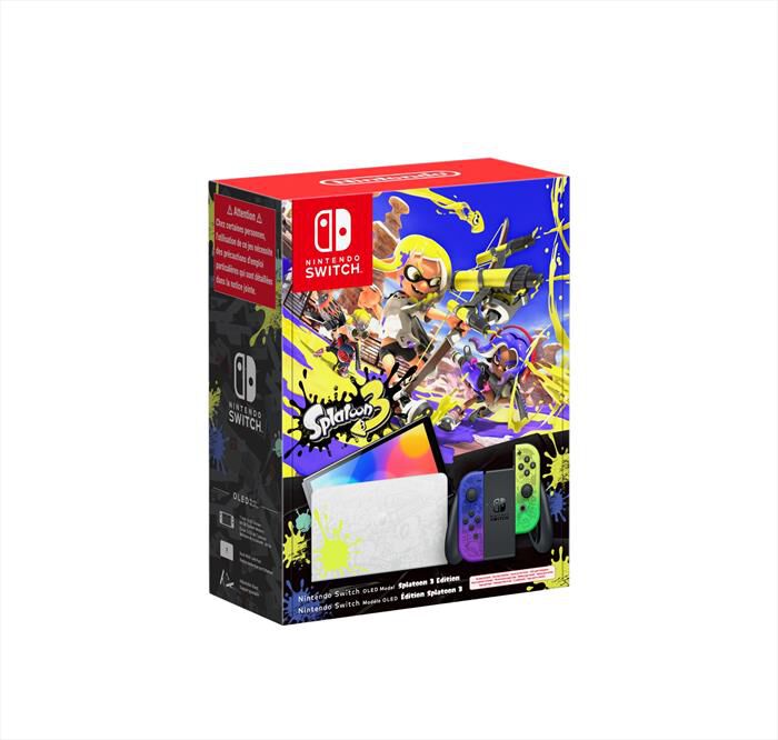 NINTENDO - Switch OLED Splatoon 3 Edition-Blu/Giallo | Euronics