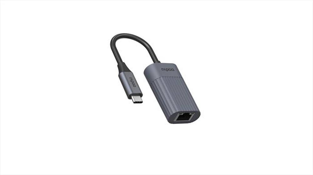 Immagine del prodotto RAPOO - UCA-1016 USB-C to Gigabit LAN Adapter-Gray