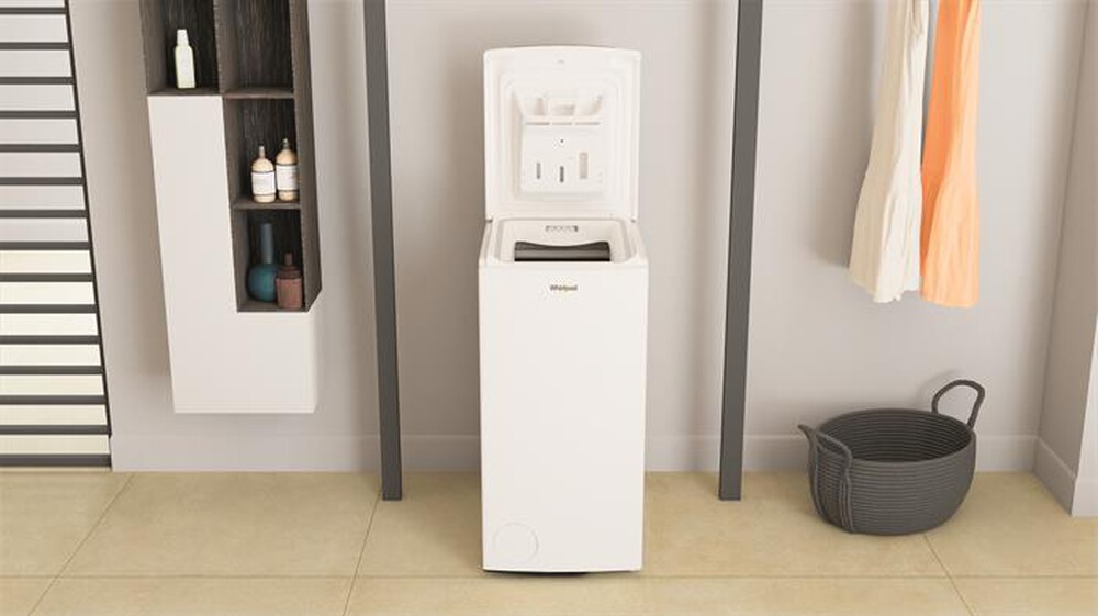 "WHIRLPOOL - Lavatrice ZEN TDLR 6252BS IT 6 Kg Classe B-Bianco"