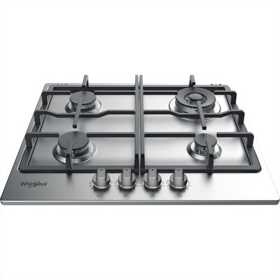 WHIRLPOOL - Piano cottura a gas TKRL 661 IX HOB WP 55 cm-Acciaio inossidabile