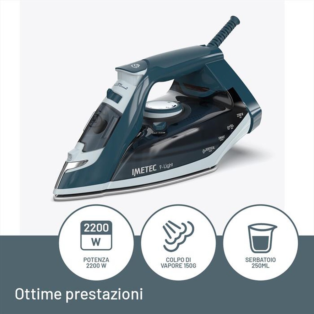 Immagine del prodotto IMETEC - Ferro da stiro F-LIGHT-Blu/Azzurro