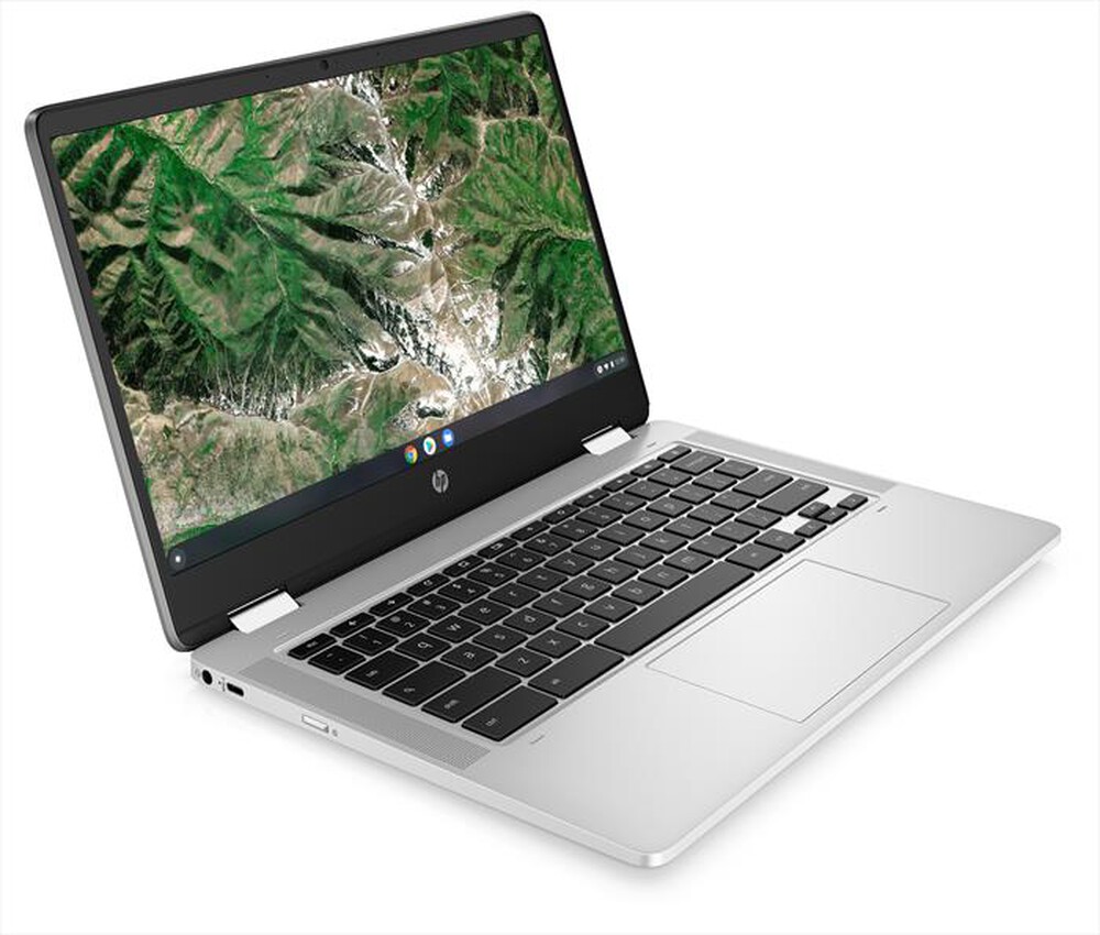 "HP - CHROMEBOOK X360 14A-CA0001NL-Mineral Silver"