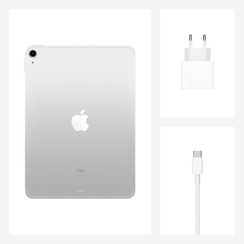 "APPLE - iPad Air Wifi + Cellular 64GB (2020)-Argento"