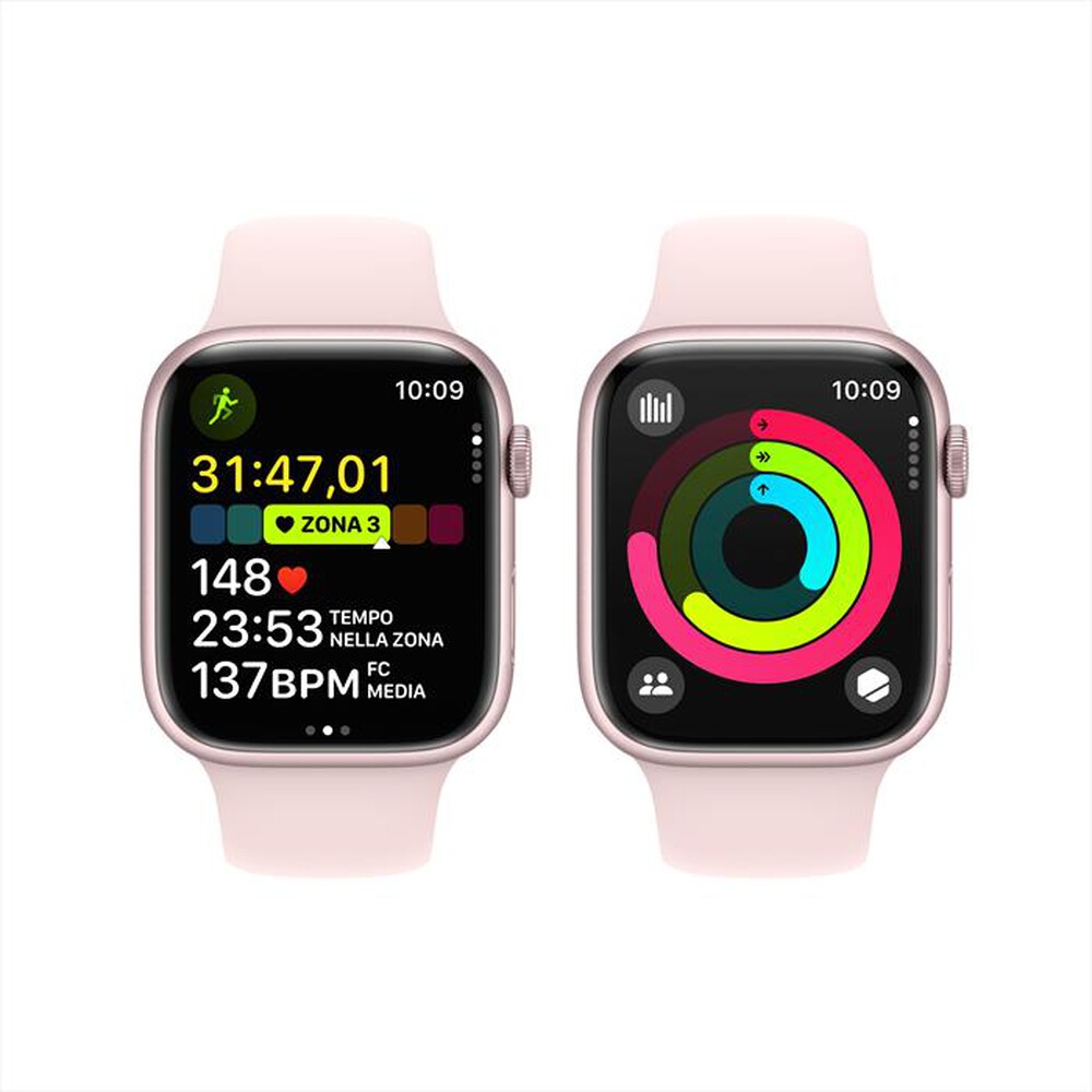 "APPLE - Watch Series 9 GPS + Cellular Cassa 45mm - M/L-Rosa Confetto"