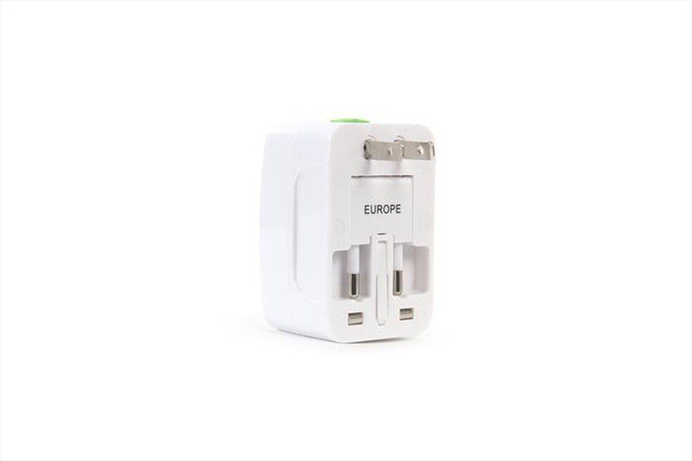 "TUCANO - ALIMENTAZIONE-TRAVEL ADAPTER EU/USA/AUS/UK-Bianco"