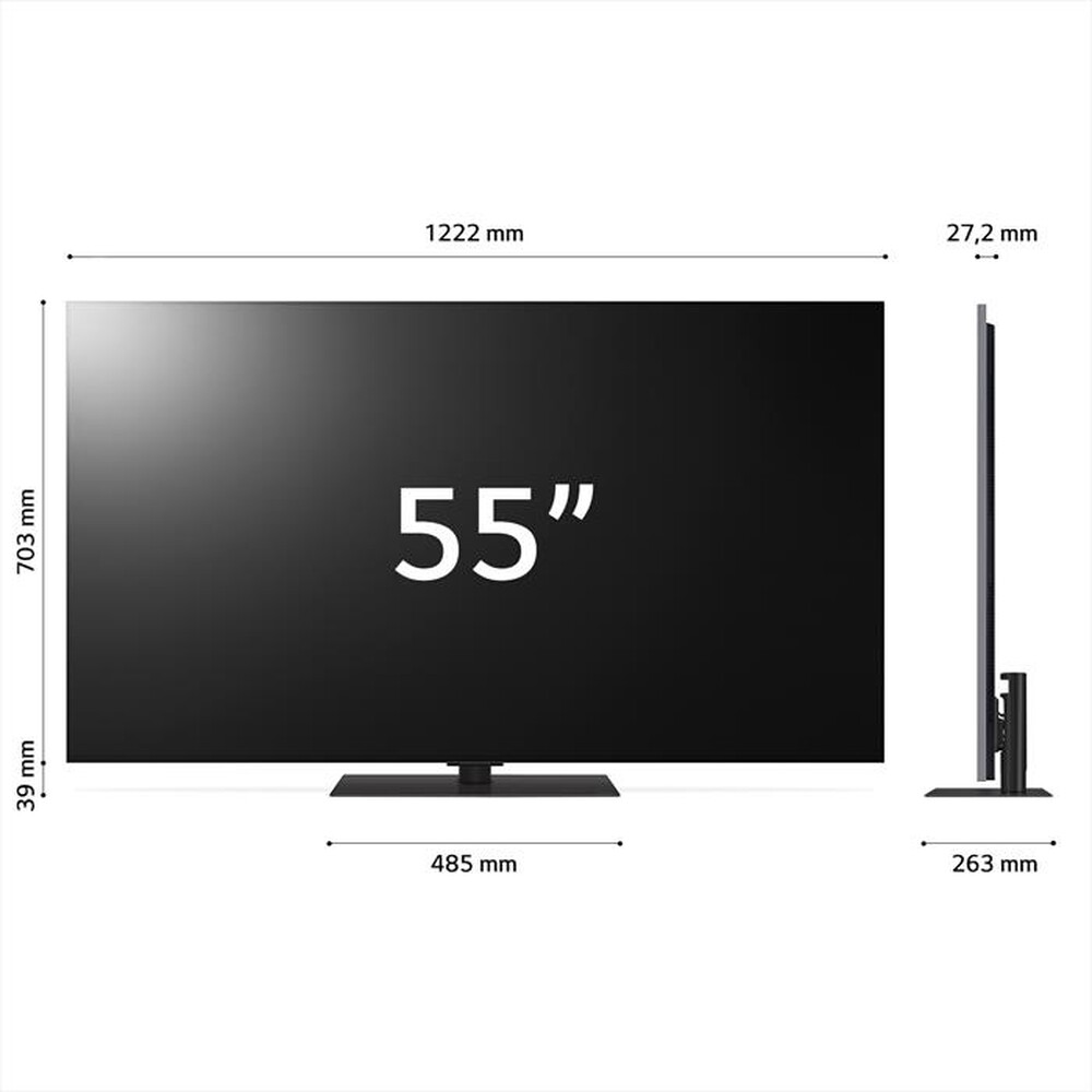"LG - Smart TV OLED evo 4K 55\" Serie G4S OLED55G46LS-Argento"