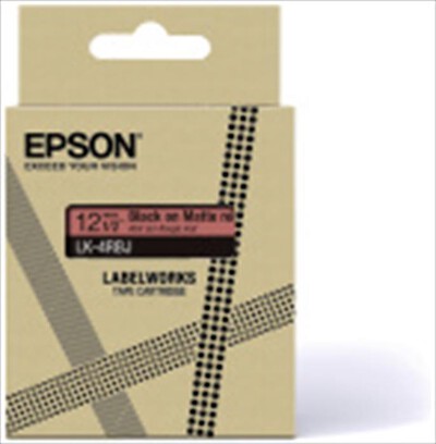 EPSON - NASTRO LABEL WORKS SISTEMI PER ETICHETTE-RED/BLACK