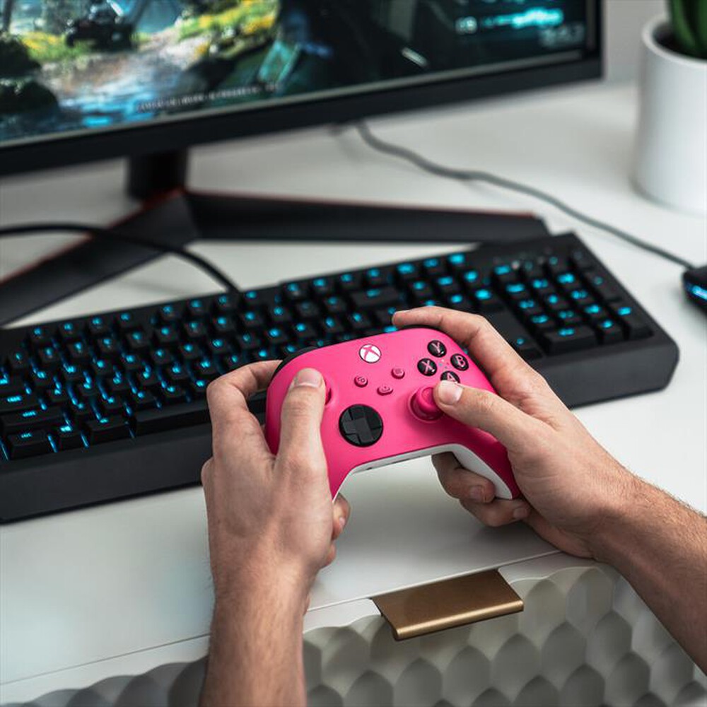 "MICROSOFT - XBOX WIRELESS CONTROLLER - DEEP PINK-Deep Pink"