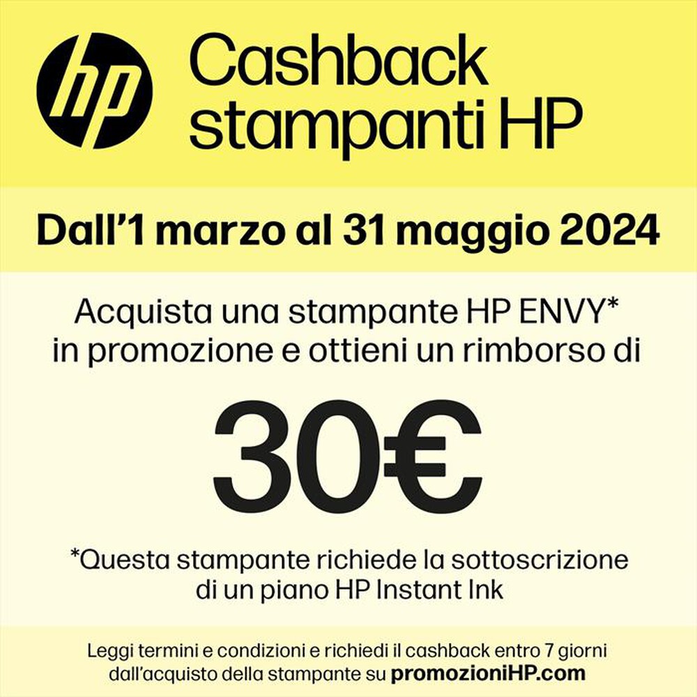 "HP - Envy 6430e Wifi 9 mesi d'inchiostro con Hp+-Bianca"