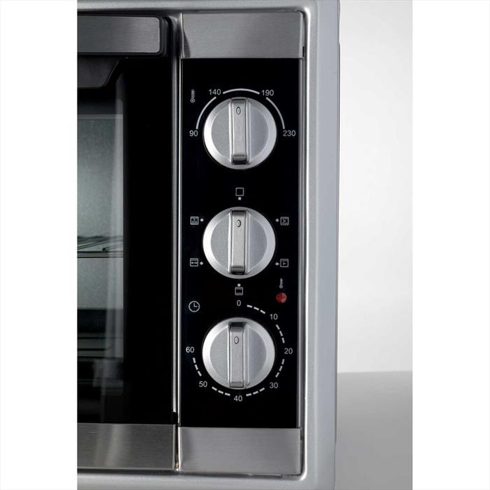 "ARIETE - 0986 Bon Cuisine 450 Forno Elettrico 45L-argento"