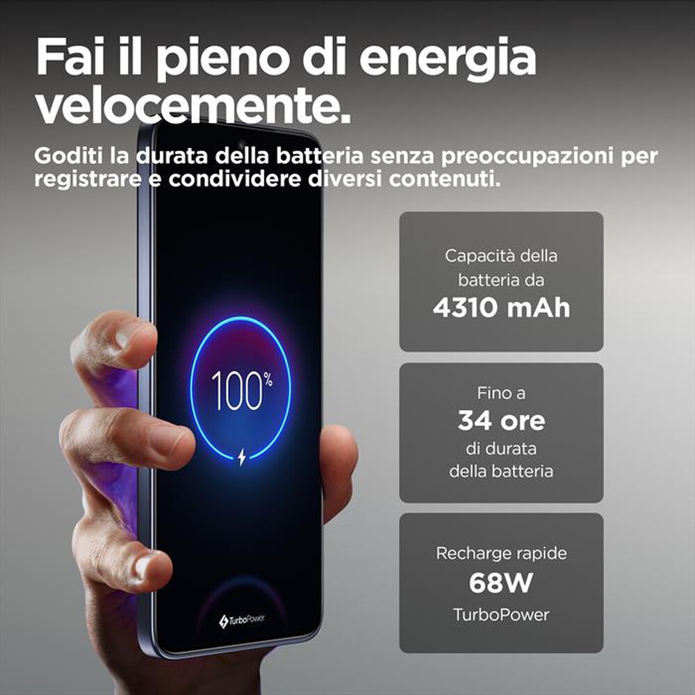 "MOTOROLA - Smartphone EDGE 50 NEO 12/512-PANTONE Grisaille"