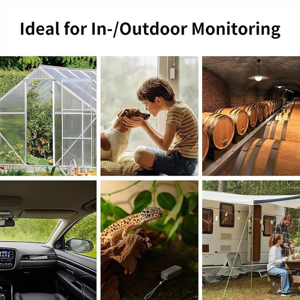 "SWITCHBOT - HUB MINI+OUTDOOR METER*3 4IN1-BIANCO"
