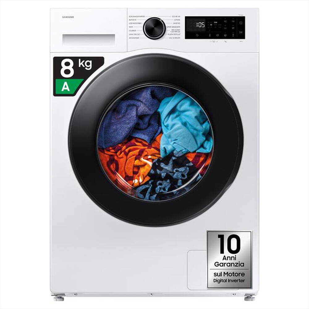 Immagine del prodotto SAMSUNG - Lavatrice WW80FG5L32AEET 8Kg Classe A-Bianco