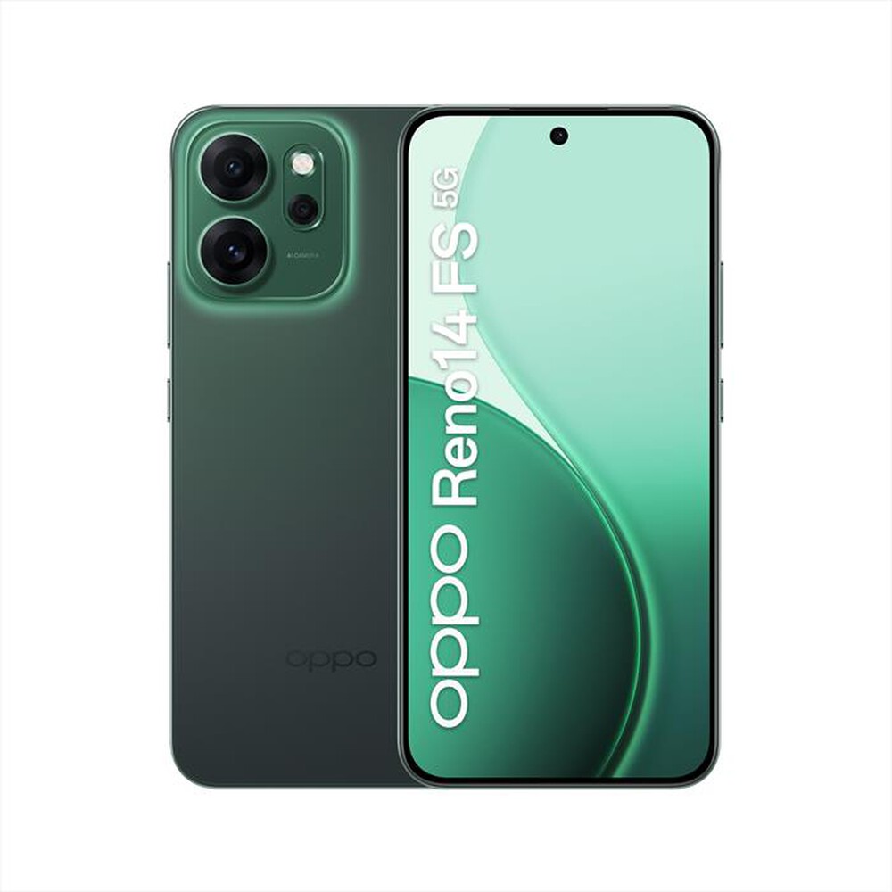 Immagine del prodotto OPPO - Smartphone RENO14 FS 5G 12+512GB-Luminous Green