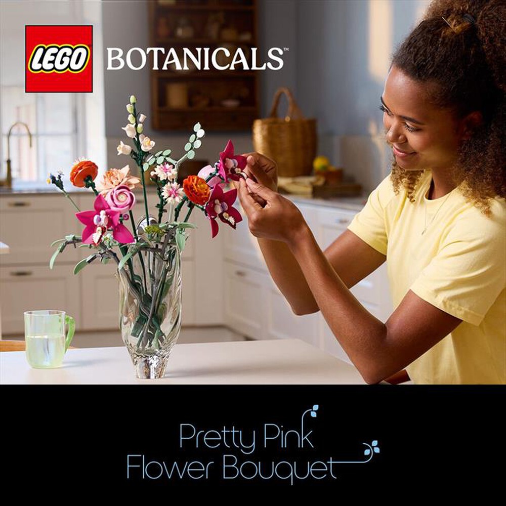 Immagine del prodotto LEGO - BOTANICAL COLLECTION Bouquet di fiori rosa - 10342