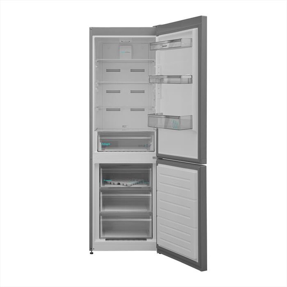 "SHARP - Frigorifero combinato SJ-BA09RTXLF Classe F 295 lt-Inox Look"