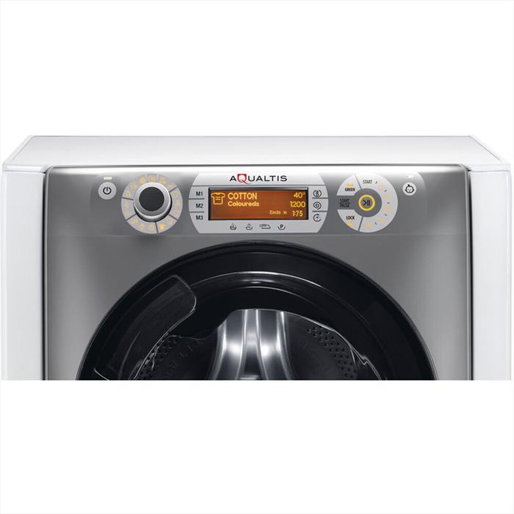 "HOTPOINT ARISTON - Lavatrice slim AQUALTIS AQSD723 EU/A N 7Kg ClasseD-Bianco"