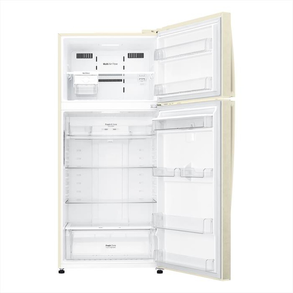 "LG - Frigorifero 2 porte GTF744SEPED Classe E 509L-Beige"
