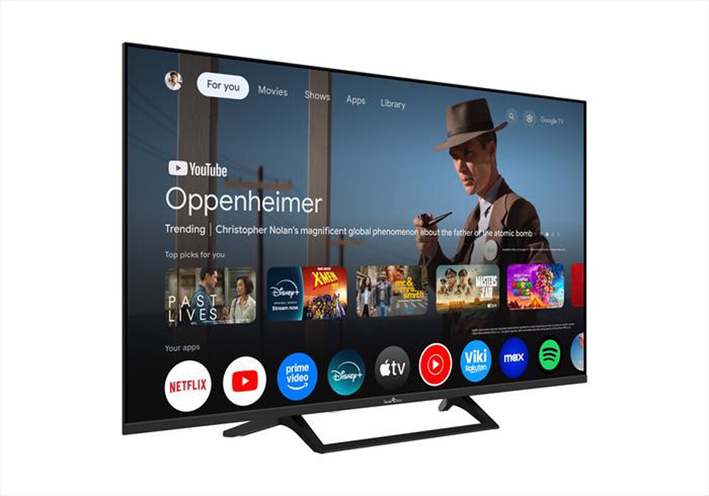 Immagine del prodotto SMART TECH - Smart TV QLED UHD 4K 43" 43QG06V-nero