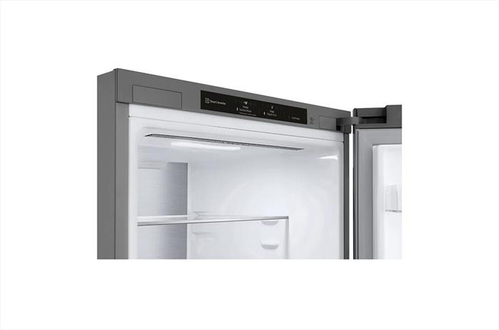 "LG - Frigorifero combinato GBB72NSVGN Classe D 419lt-Acciaio inossidabile"