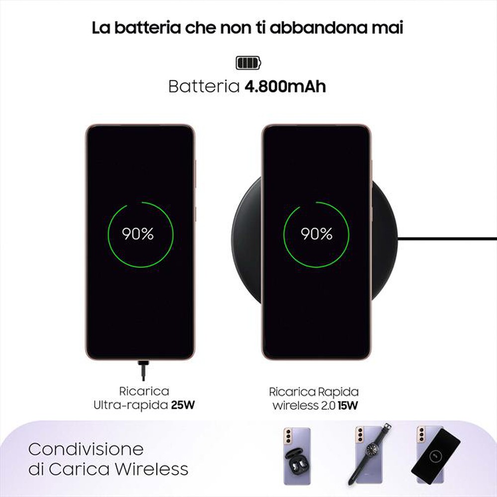 Immagine del prodotto SAMSUNG - GALAXY S21+ 5G 128GB-Phantom Violet