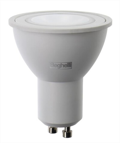 BEGHELLI - GU10 ECOLED STANDARD 38° - BIANCO