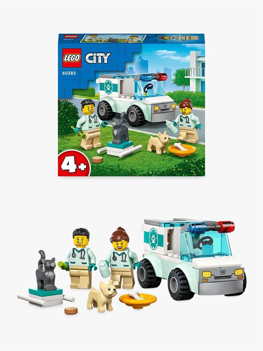 Immagine del prodotto LEGO - CITY FURGONCINO DI SOCCORSO DEL VETERINARIO -60382
